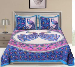Cotton Single And Double Bed Sheet